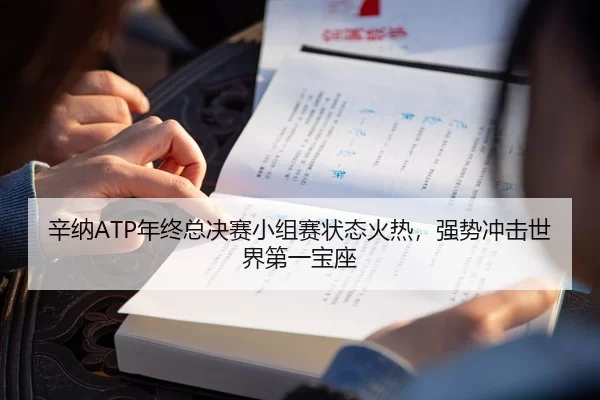 辛纳ATP年终总决赛小组赛状态火热，强势冲击世界第一宝座